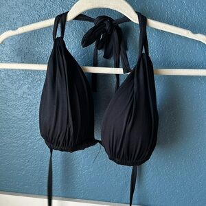 Black, La Blanca bikini top, large